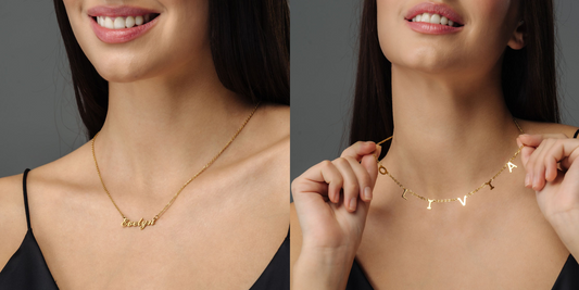 Personalised Gold Jewellery