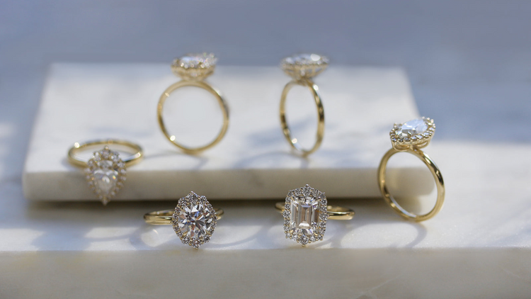 Ready-To-Ship Engagement Rings - Prime & Pure