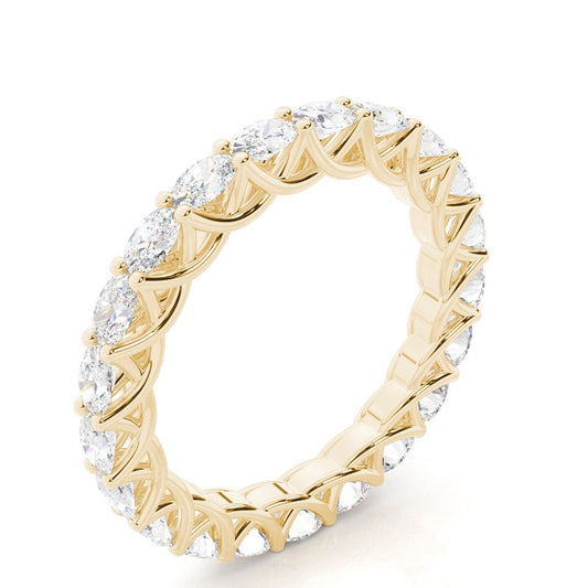 Iconic Prong Setting Oval Diamond Wedding Ring - Prime & Pure