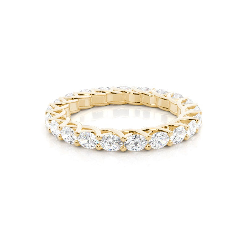 Iconic Prong Setting Oval Diamond Wedding Ring - Prime & Pure