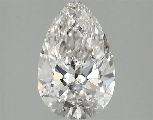 1.34ct Pear Lab Grown Diamond (Colour G, Clarity VVS2, IGI Certified)
