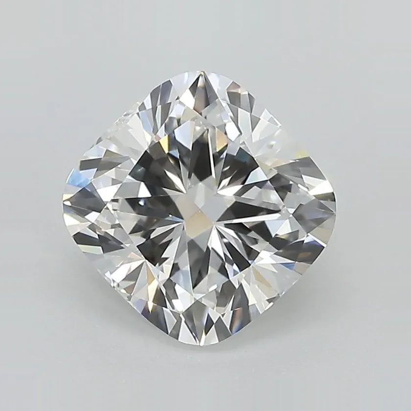 2.50ct Cushion brilliant Lab Grown Diamond (Colour D, Clarity VVS2, IGI Certified)