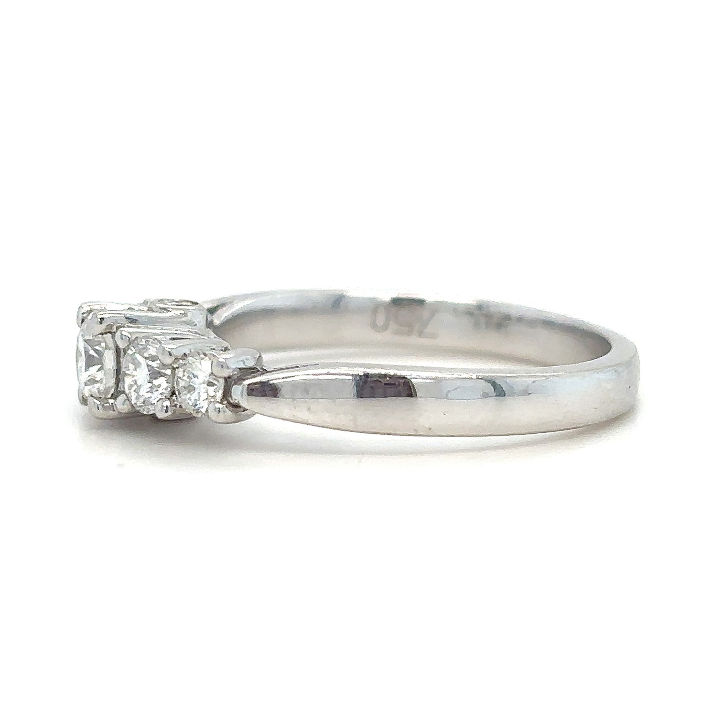 Chiara – 5 Stones Round Brilliant Ring in a tree setting - Prime & Pure