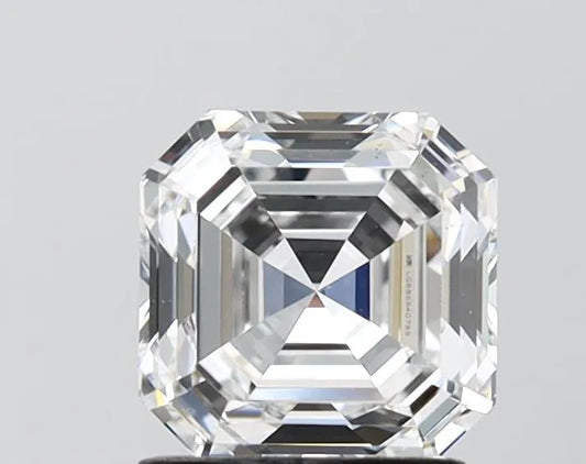 1.56ct Square emerald Lab Grown Diamond (Colour E, Clarity VS2, IGI Certified)