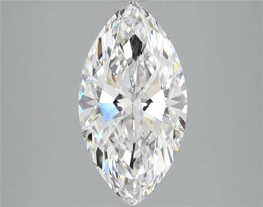2.51ct Marquise Lab Grown Diamond (Colour D, Clarity VS1, IGI Certified)