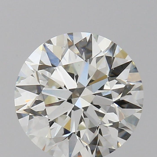1.01ct Round Natural Diamond (Colour F, Clarity VS2, Cut EX, IGI Certified)