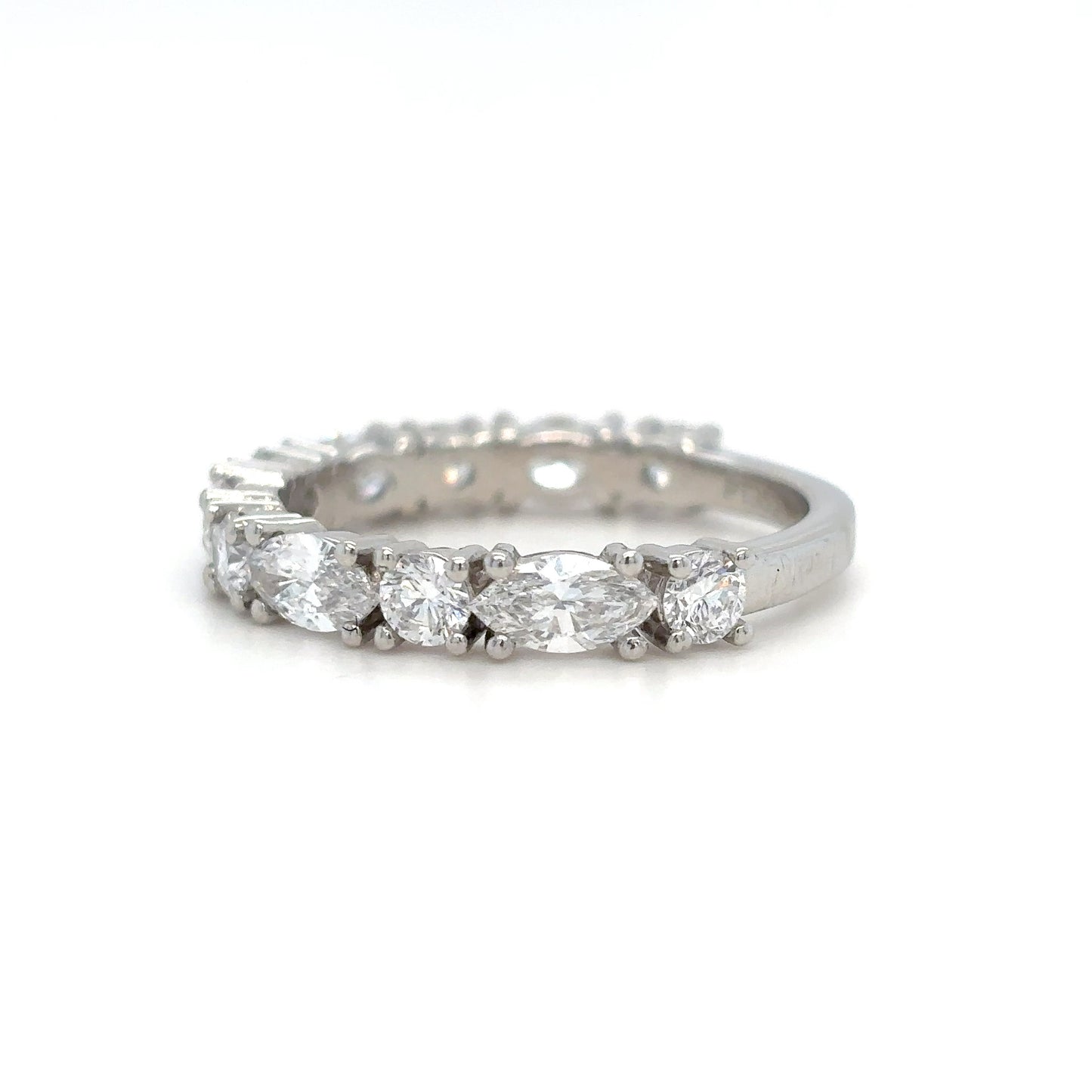 Lucy - Round and Marquise Wedding Ring - Prime & Pure