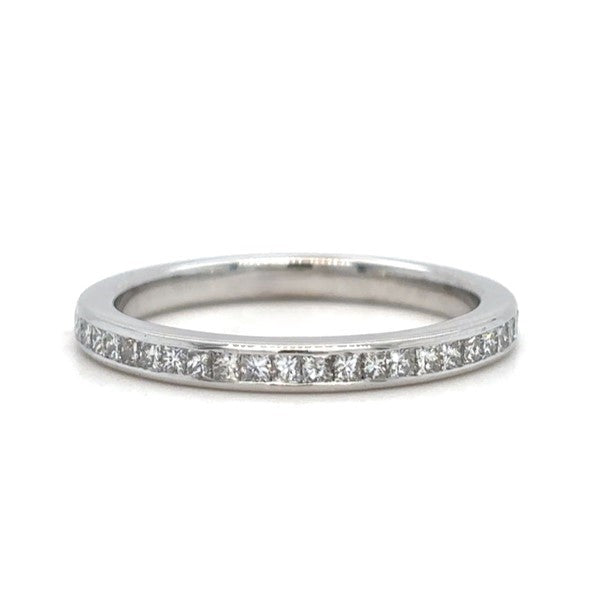 Amy - Princess Channel Set Wedding Ring - Prime & Pure