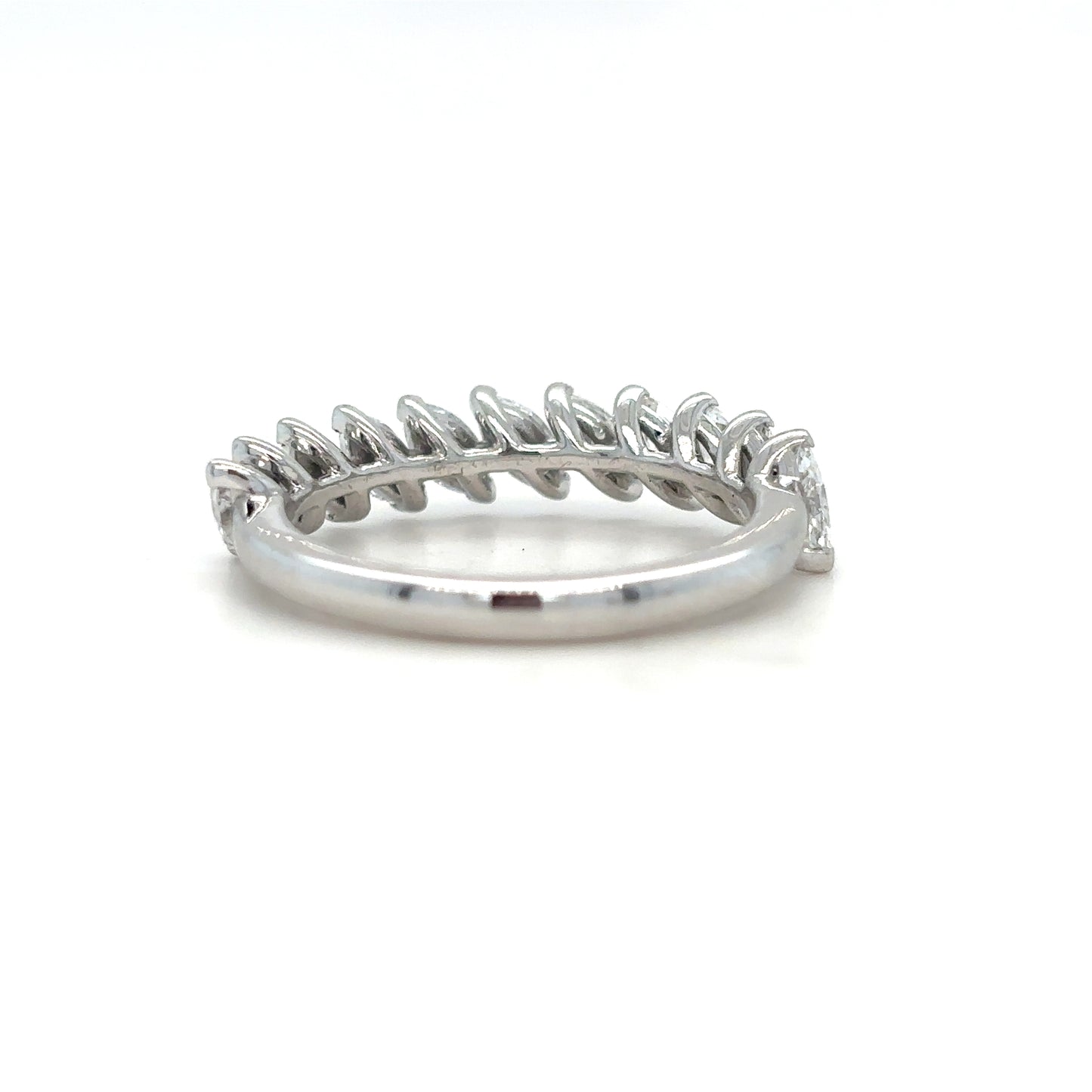 Elsa - Marquise Half Eternity Wedding Ring - Prime & Pure