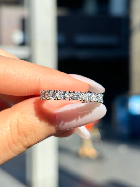 Lucy - Round and Marquise Wedding Ring - Prime & Pure