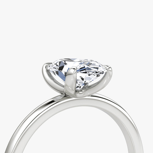 Oval Cut Diamond Solitaire Ring - Prime & Pure
