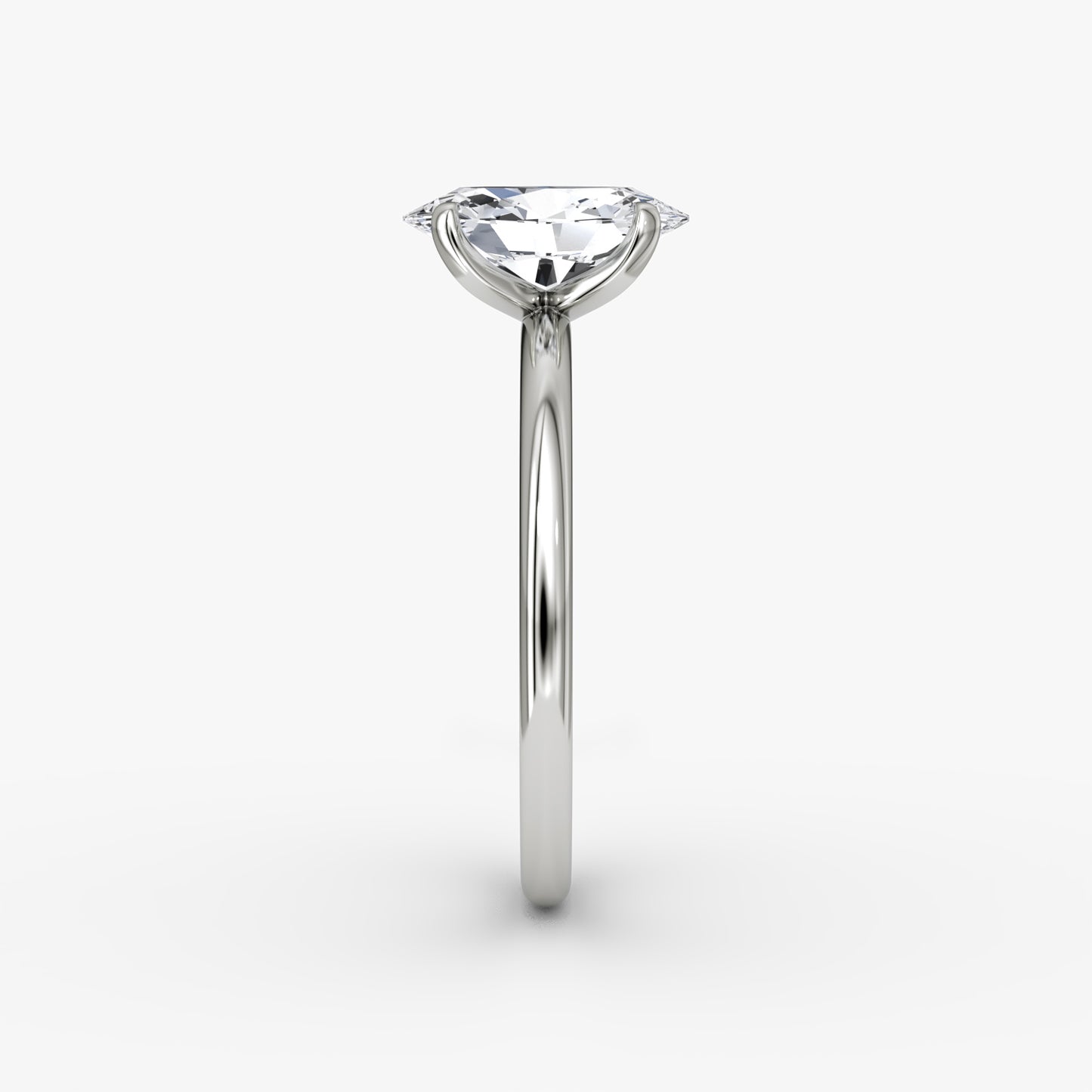 Oval Cut Diamond Solitaire Ring - Prime & Pure