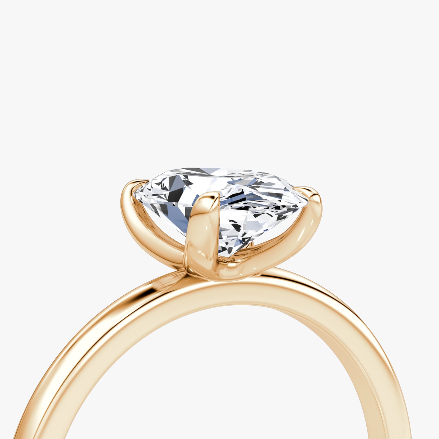 Oval Cut Diamond Solitaire Ring - Prime & Pure