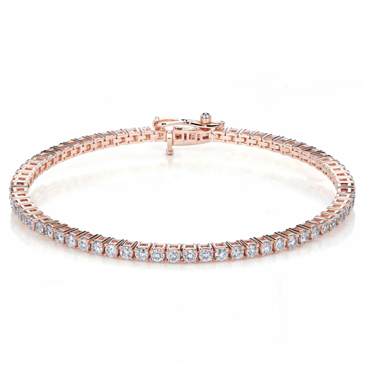 Diamond Tennis Bracelet (Round 4 Prong) 1ct to 10ct - Prime & Pure