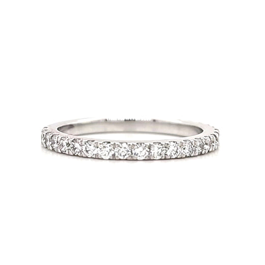 Margot - Round Diamond Band Pave Half Set - Prime & Pure