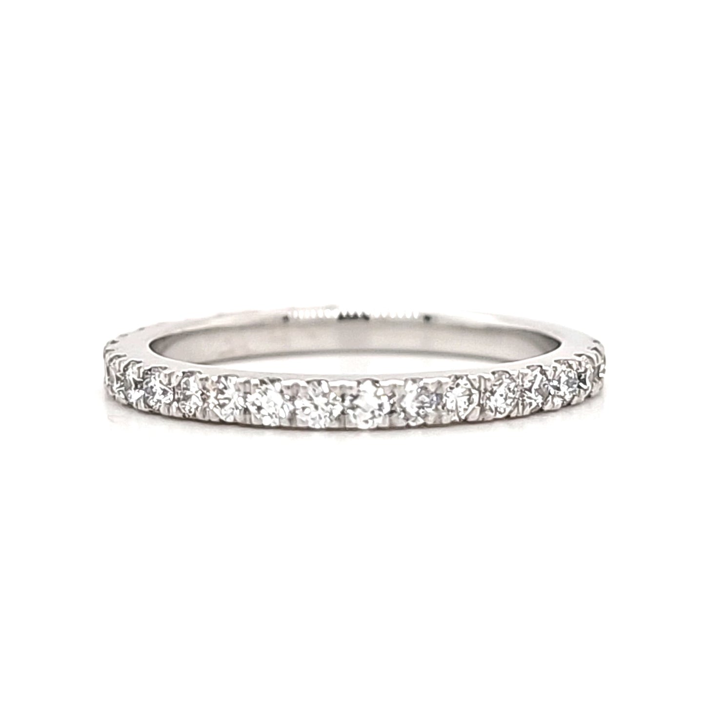 Margot - Round Diamond Band Pave Half Set - Prime & Pure