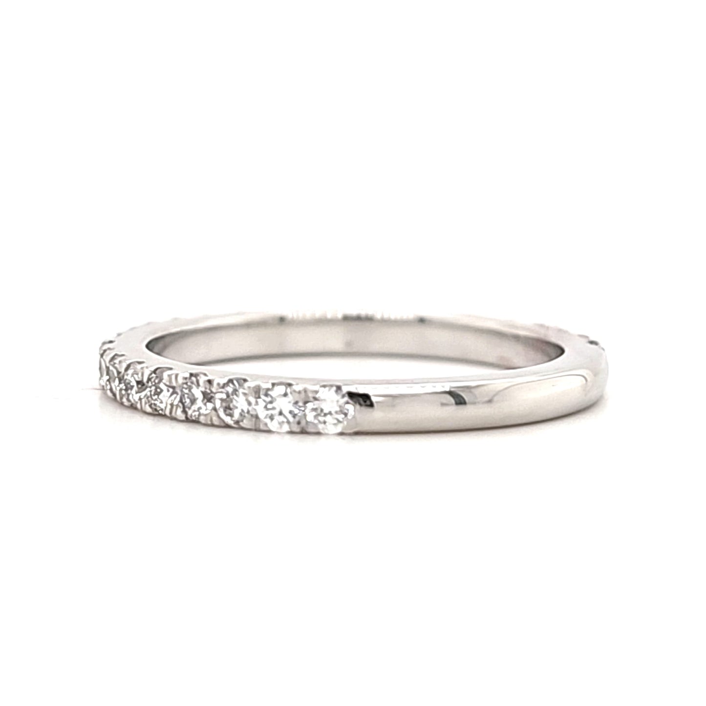 Margot - Round Diamond Band Pave Half Set - Prime & Pure
