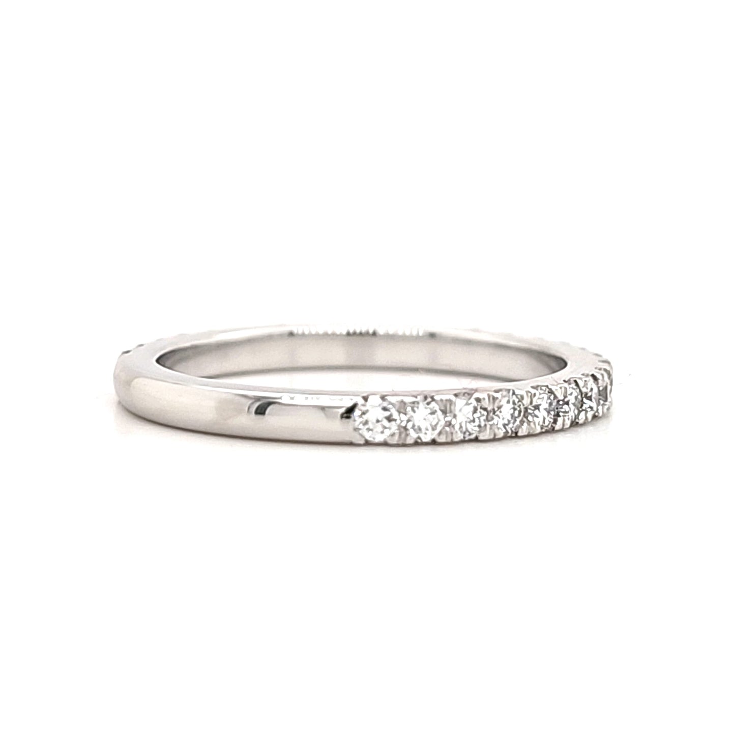 Margot - Round Diamond Band Pave Half Set - Prime & Pure