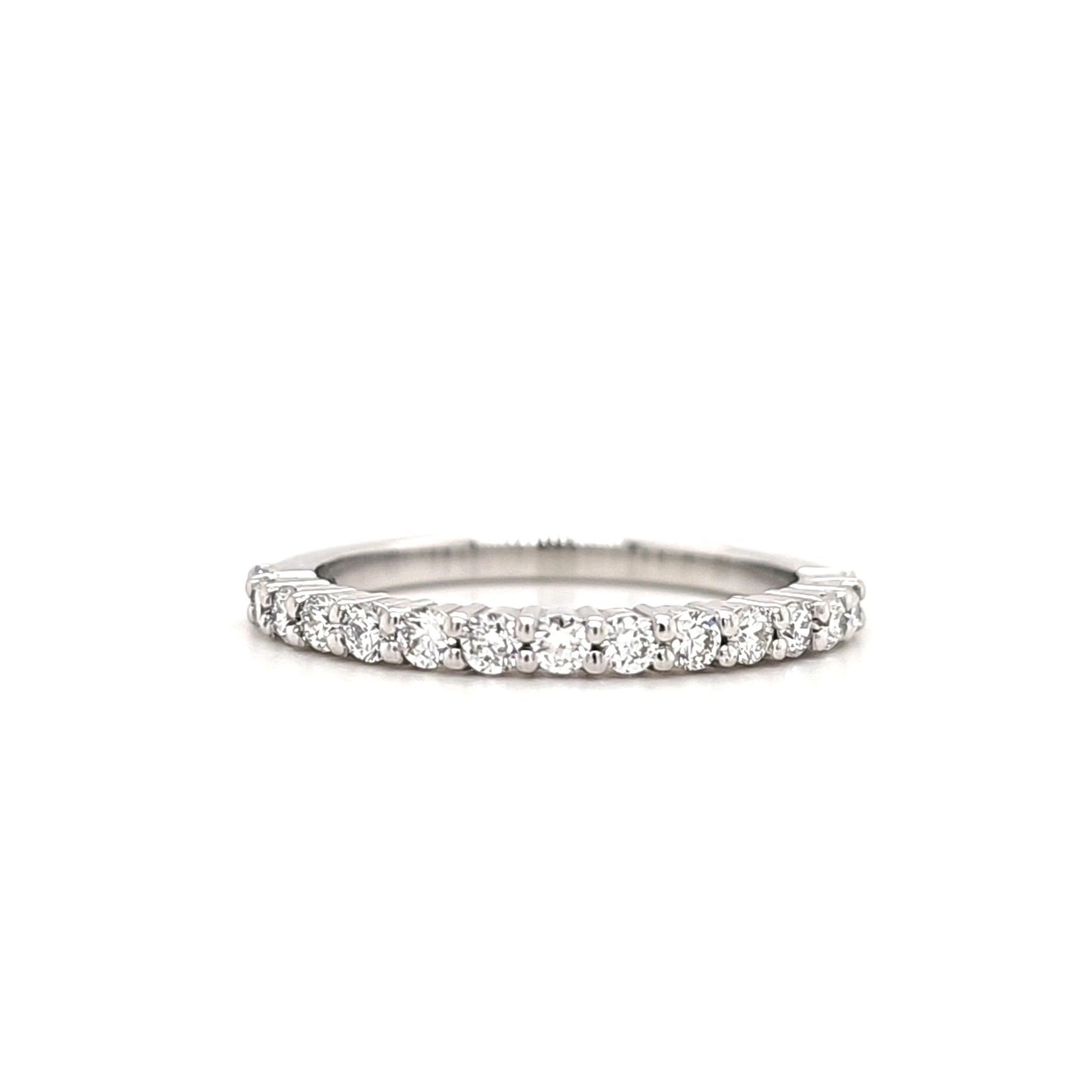 Alani- Round Diamond Band Pave Half Set - Prime & Pure