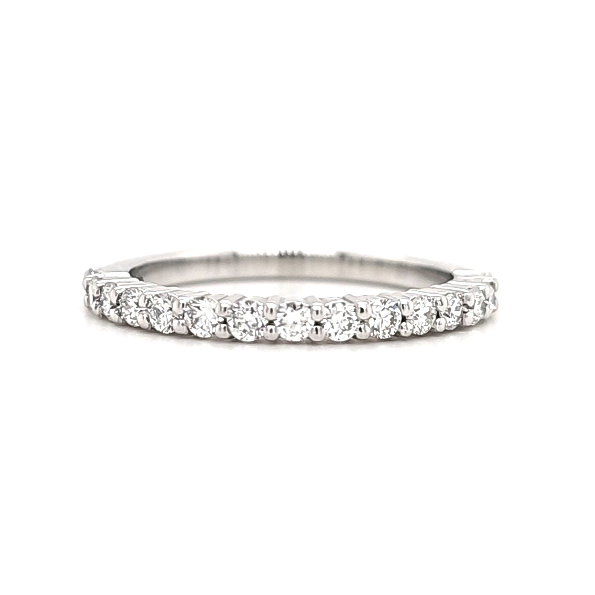 Alani- Round Diamond Band Pave Half Set - Prime & Pure