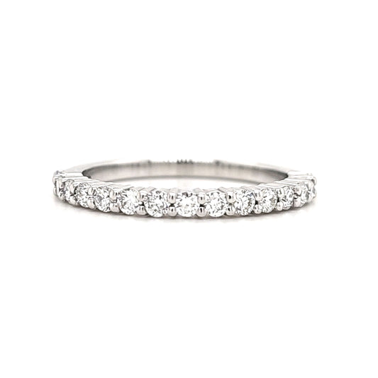 Alani- Round Diamond Band Pave Half Set - Prime & Pure