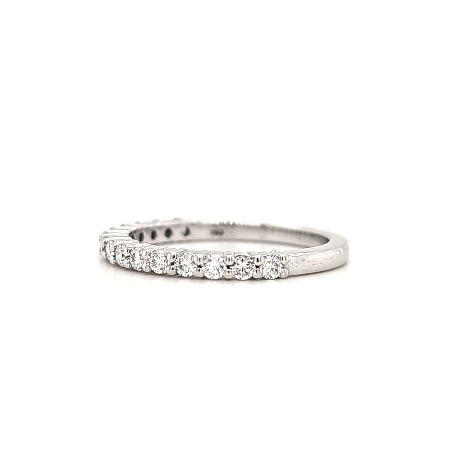 Alani- Round Diamond Band Pave Half Set - Prime & Pure