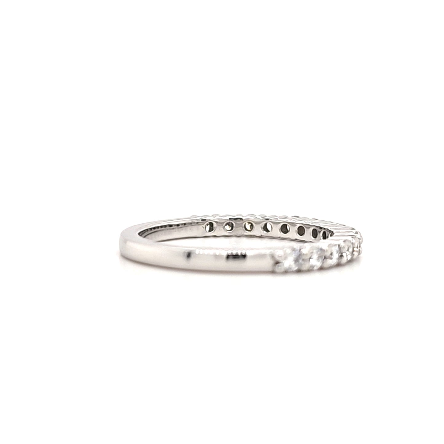 Alani- Round Diamond Band Pave Half Set - Prime & Pure