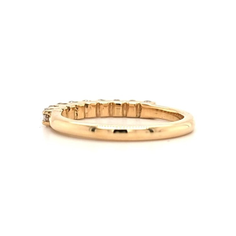 Indiana - Round Diamond Square Set Band - Prime & Pure