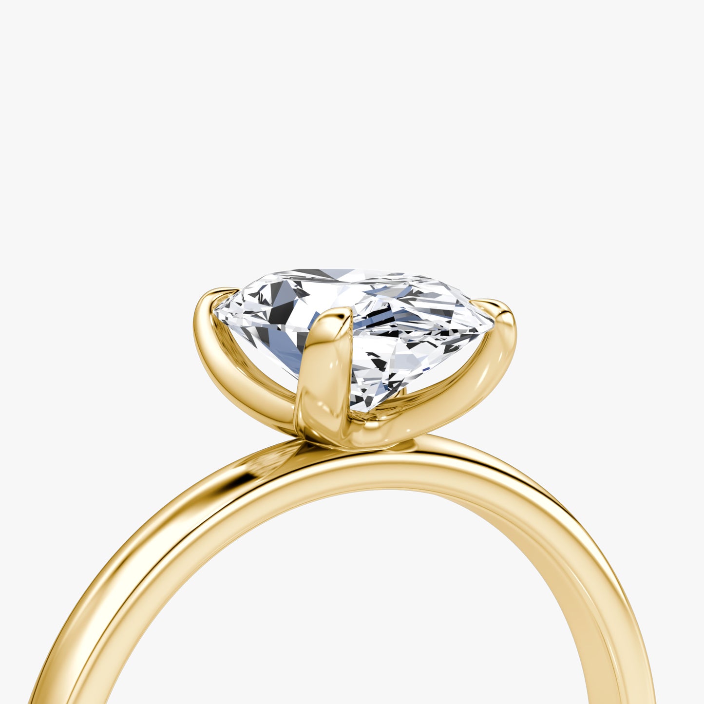 Oval Cut Diamond Solitaire Ring - Prime & Pure