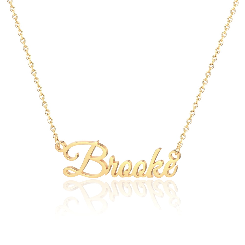 9k Gold Name Necklace by Prime & Pure Jewellery Australia