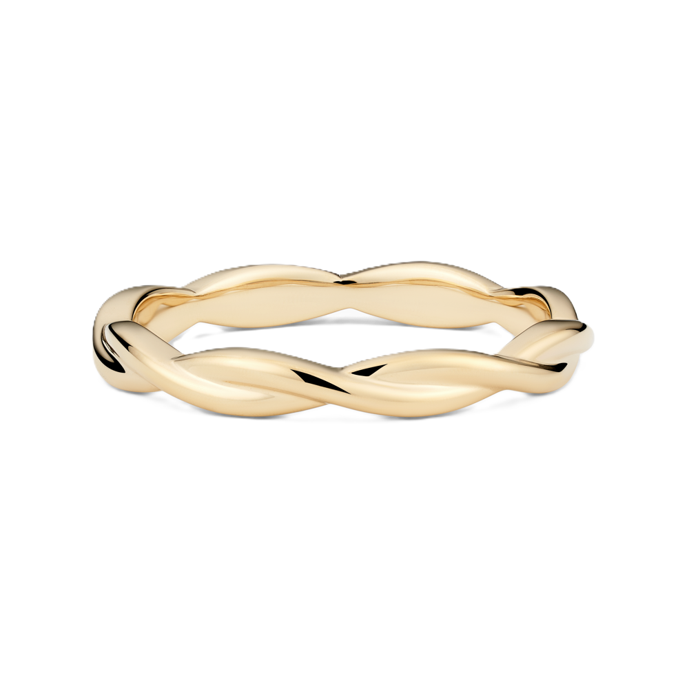 Florence - Full Twisted Wedding Ring - Prime & Pure