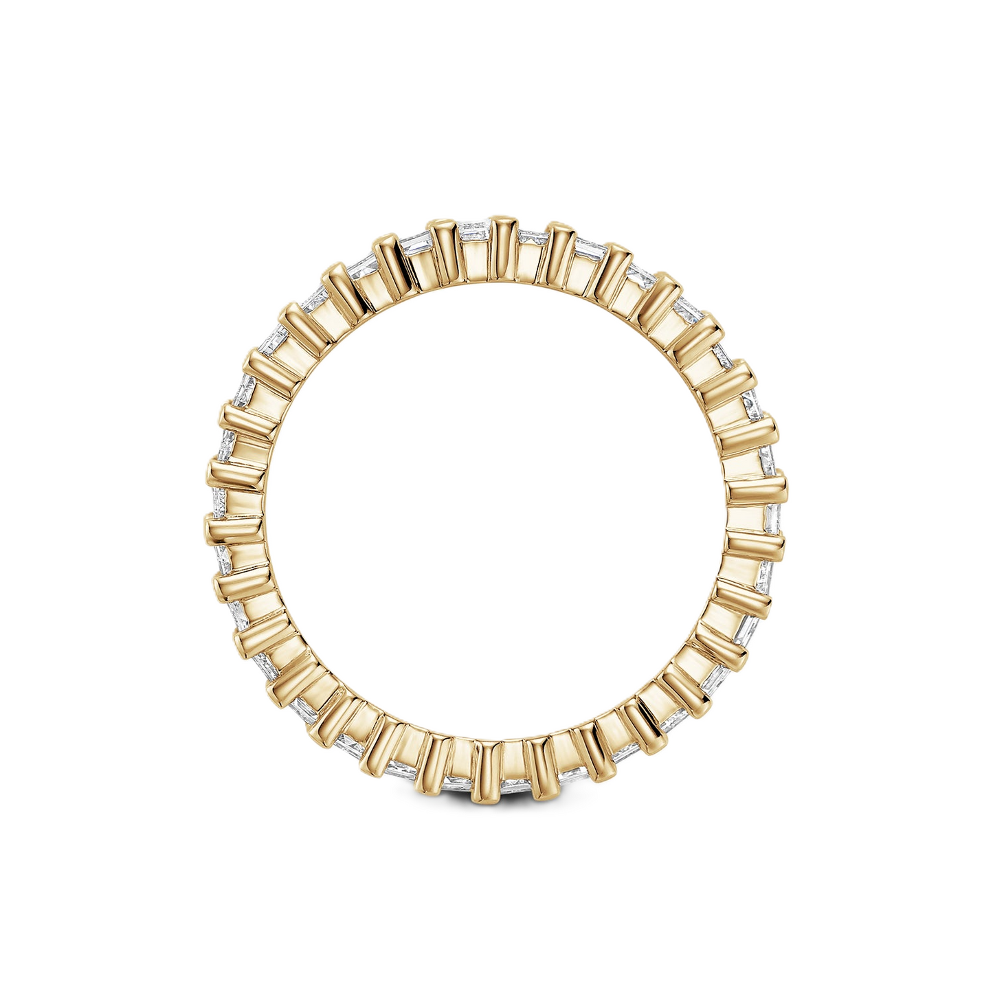 Eternity Ring with Baguette Diamonds - Prime & Pure