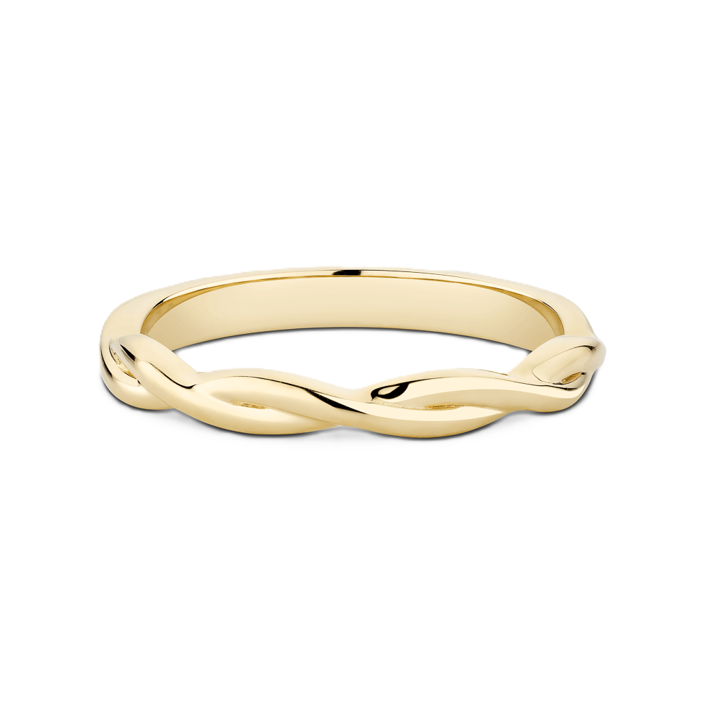 Hazel - Half Twisted Wedding Ring - Prime & Pure