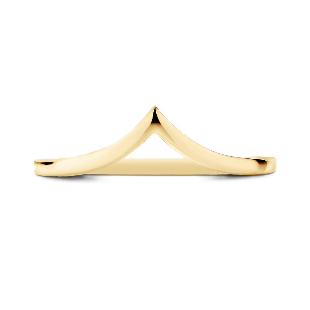 Violetta- V-Shaped Wedding Ring - Prime & Pure