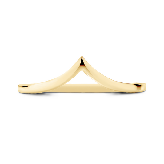 Violetta- V-Shaped Wedding Ring - Prime & Pure