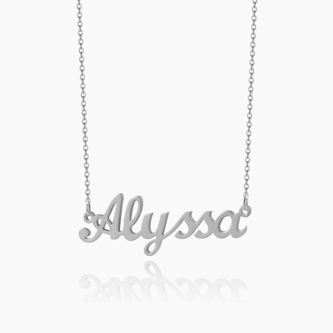 22k Gold Name Necklace by Prime & Pure Jewellery Australia - Prime & Pure