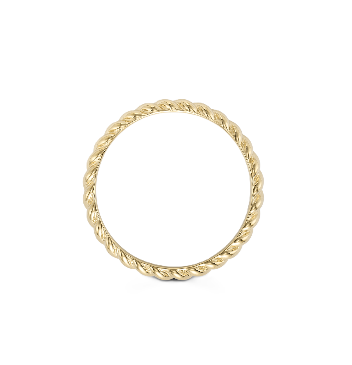 Frankie - Twisted Gold Ring - Prime & Pure