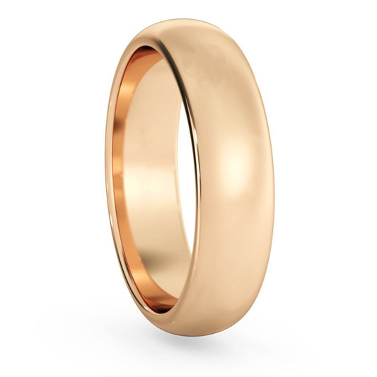 D-Cut Wedding Ring - 5mm width - Prime & Pure