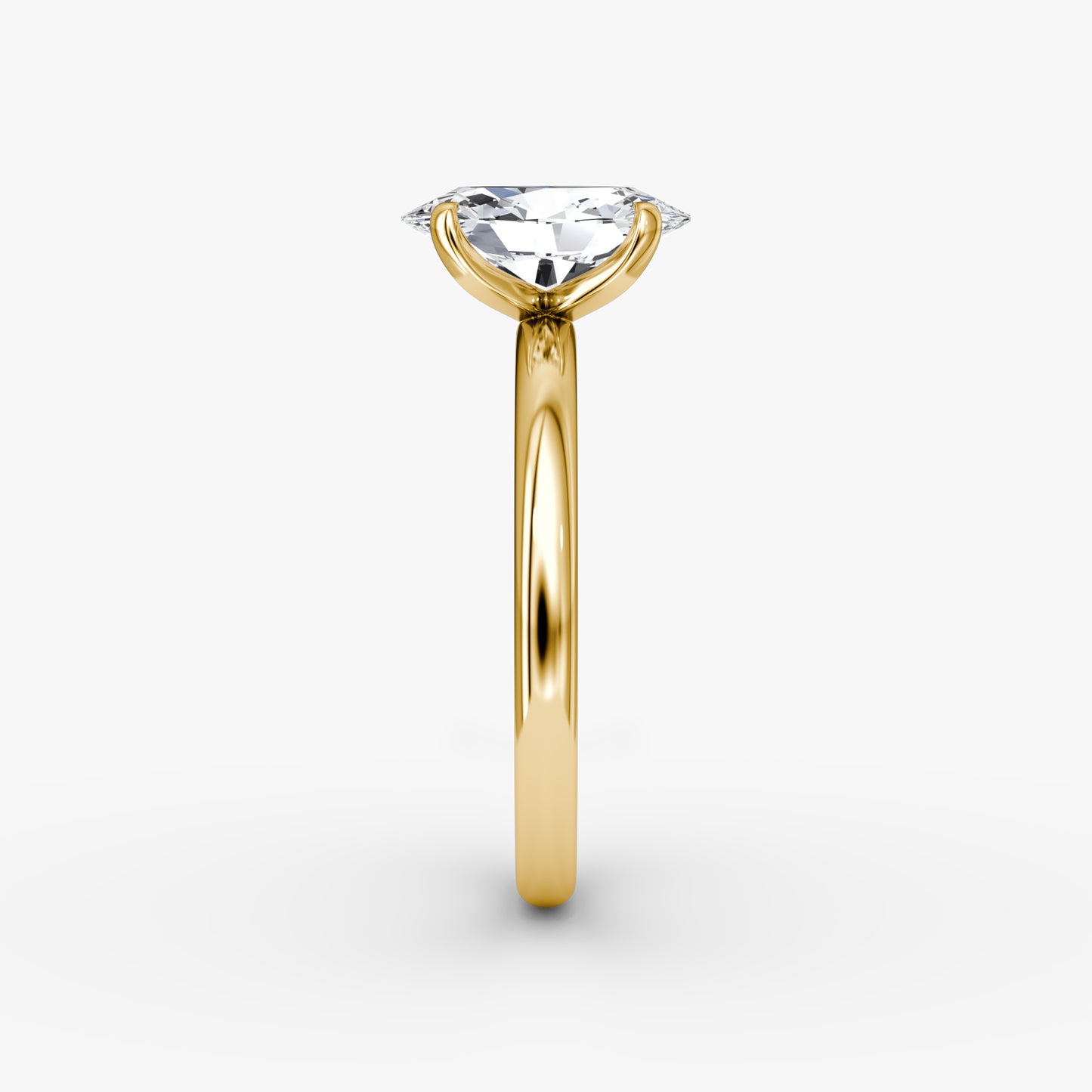 Oval Cut Diamond Solitaire Ring - Prime & Pure