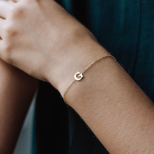 Initial Letter Bracelet - Prime & Pure