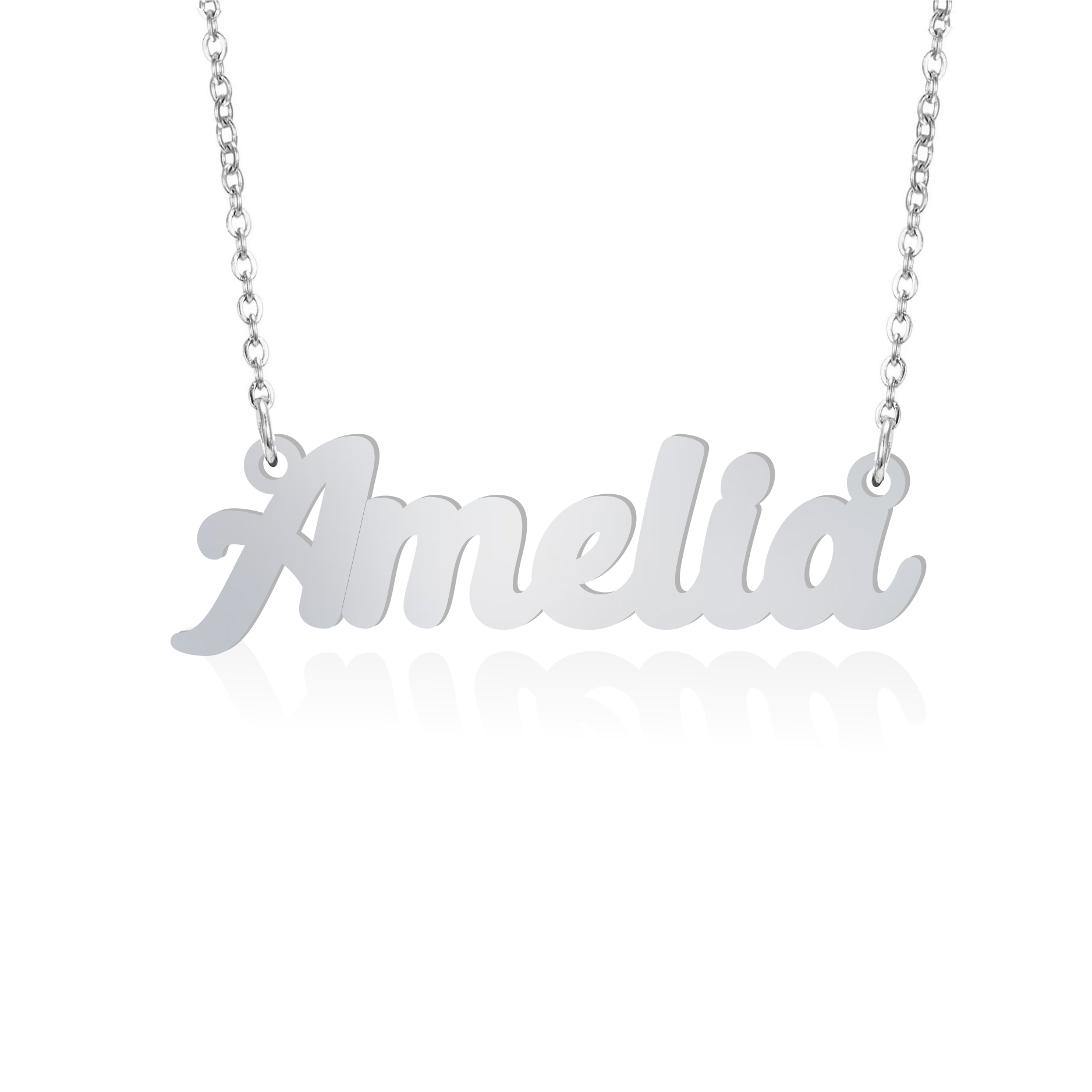 Amelia name necklace deals