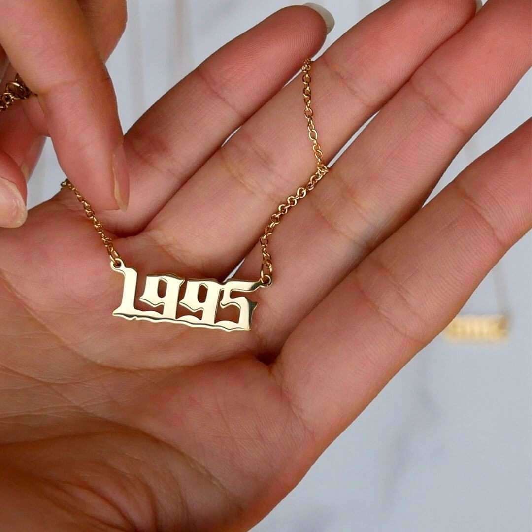 Birth year Necklace - Prime & Pure