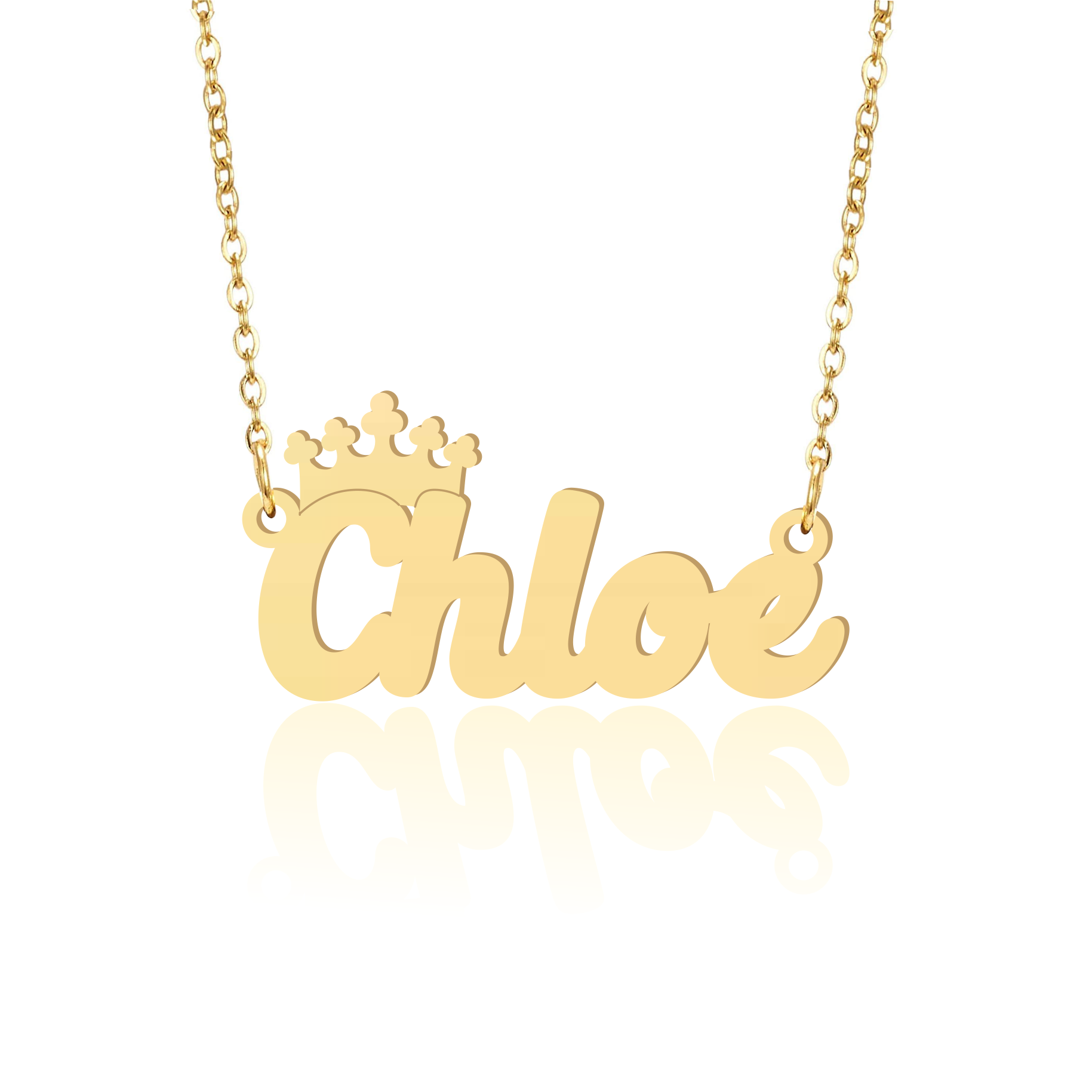Chloe name deals necklace