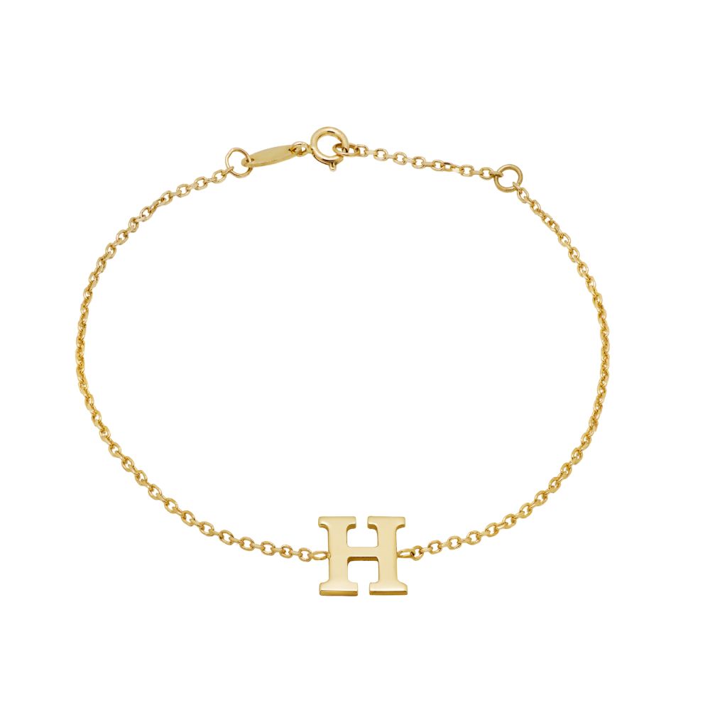 Initial Letter Bracelet - Prime & Pure