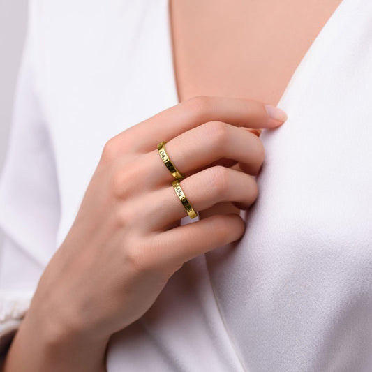 Personalized Classic Ring - Prime & Pure