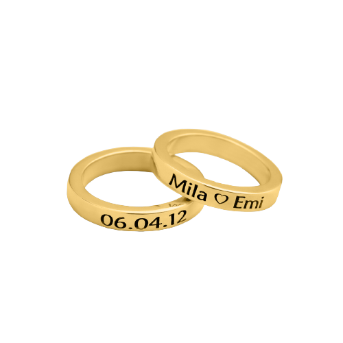 Personalized Classic Ring - Prime & Pure