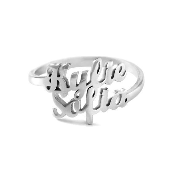 Couple Names Ring - Prime & Pure