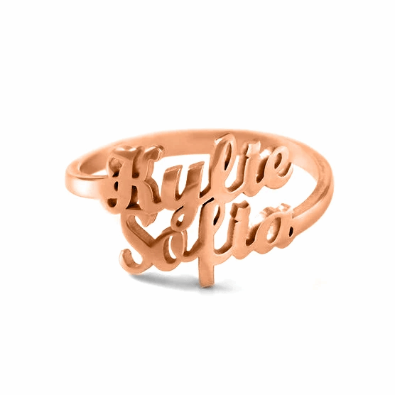 Couple Names Ring - Prime & Pure