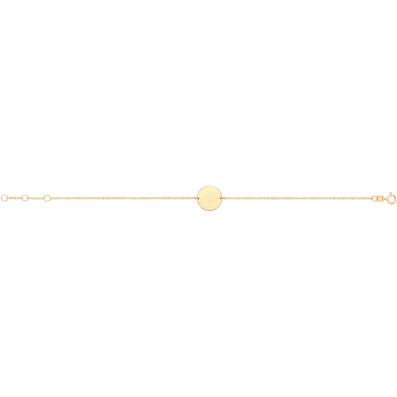 Engraved Disc ID Bracelet - Prime & Pure