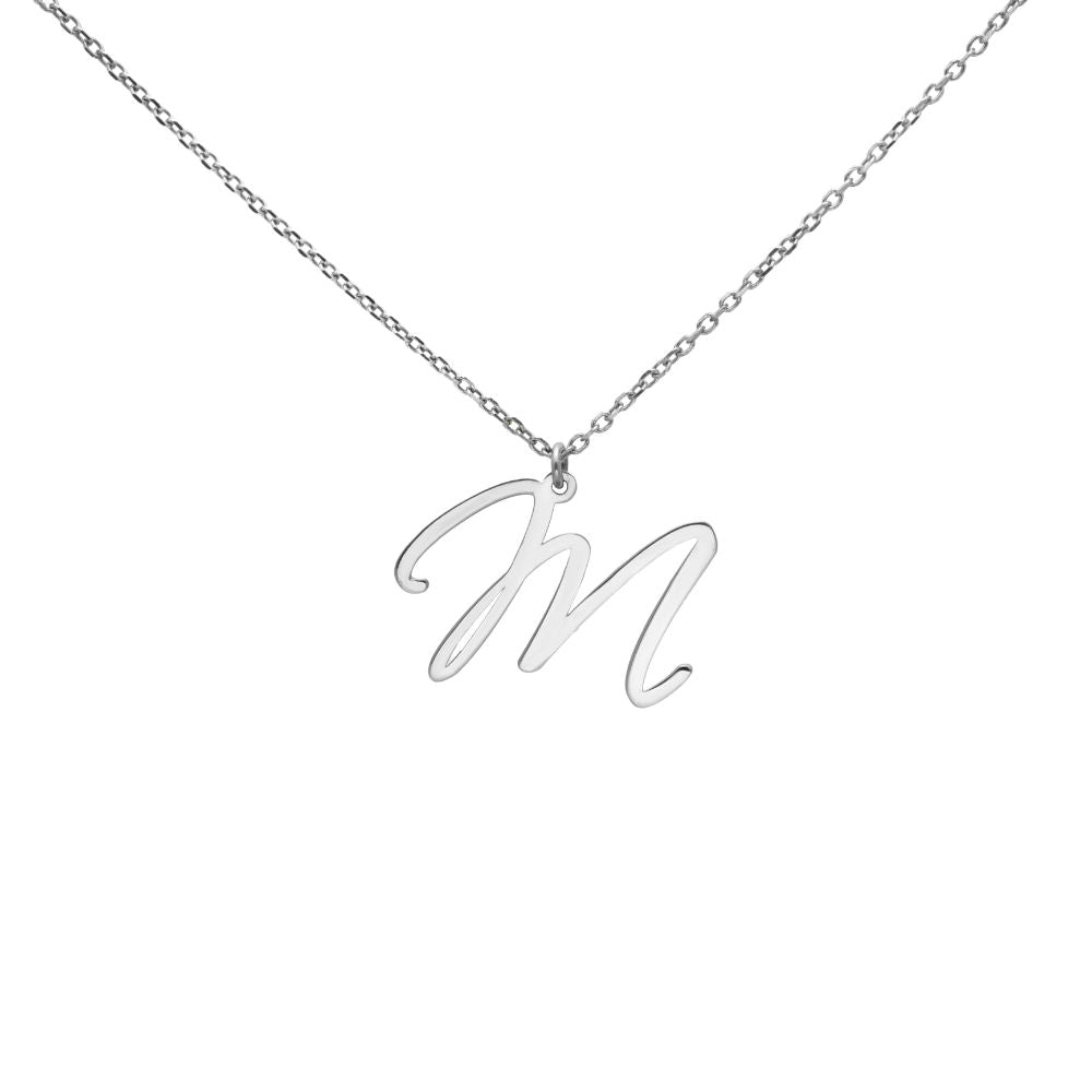 Monogram Custom Letter Necklace - Prime & Pure